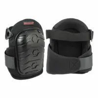 WESTWARD Knee Pad: Universal, 2 Straps, Hook-and-Loop, 1 PR