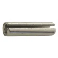 Slotted Spring Pin, 0.1965" dia,0.687" L,PK100: Slotted, Inch, 13/64 in Pin Dia, 420, Plain, 100 PK (MPN SLTP1870687CP)