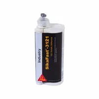 SIKA Acrylic Adhesive: Sikafast 3121, 490 mL, Dual-Cartridge, Tan, Paste (MPN 192427)