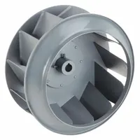 Blower Wheel: Backward-Inclined, 15 in Dia, Steel Wheel, 1 Inlets, 1 in Bore, 2,458 RPM Max., Inside (MPN 22FW19)
