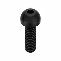 Socket Head Cap Screw: 1/4"-20 Thread Size, 7/8 in Lg, Button, Black Oxide, Alloy Steel, 100 PK (MPN 25C87KBC)